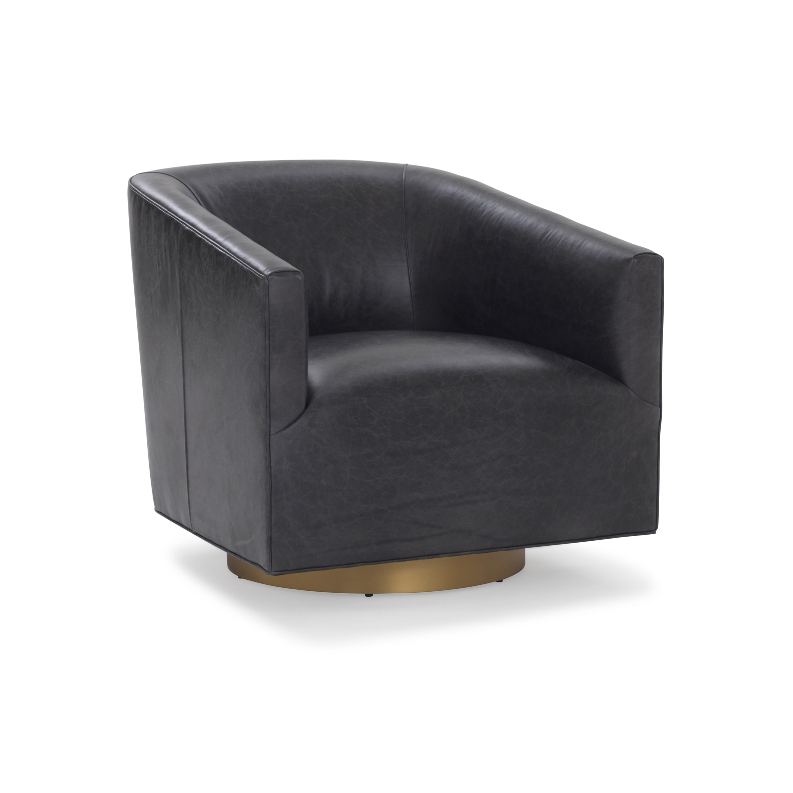 Mitchell Gold Bob Williams Cooper Studio Leather Swivel Chair by Mitchell Gold Bob Williams Dwell