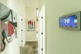 A smart thermostat maintains not only a comfortable indoor temperature but also keeps up an efficient and healthy circulation of air. "Time-of-day scheduling can keep the air moving in spaces you only use during certain times of the day, for example an upstairs area," Darcy adds.
