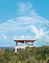 The Taylor Vacation House looks out on the Sea of Abaco in the Bahamas. It's sheltered from the intense summer sun by an umbrella roof that also collects rainwater for all domestic needs.  Photo 6 of 6 in Let’s Be Frank