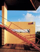 The Taylor Vacation House looks out on the Sea of Abaco in the Bahamas. It's sheltered from the intense summer sun by an umbrella roof that also collects rainwater for all domestic needs.  Photo 5 of 6 in Let’s Be Frank