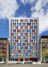 In New York City, the organization Breaking Ground operates 4,000 units of transitional or permanent supportive housing in buildings that emphasize strong design, such as Boston Road in the Bronx by Alexander Gorlin Architects.  Search “bronx” from How to Build an Affordable America