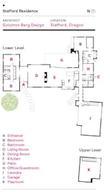 Stafford Residence floor plan