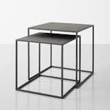  Photo 1 of 1 in Fera Black Nesting Tables Set of 2