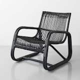 Curve Black Lounge Chair