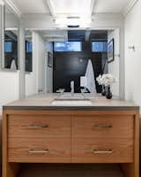 A look at the modernized en-suite bathroom.