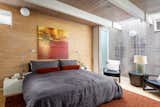 Beverly Glen Midcentury Post-and-Beam Home bedroom