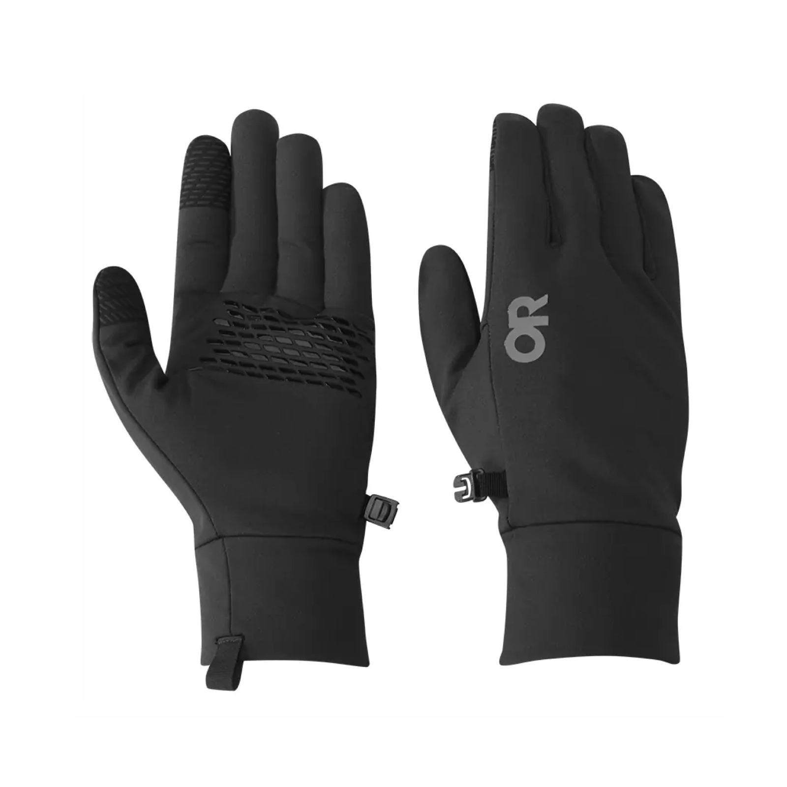 mens black suede gloves