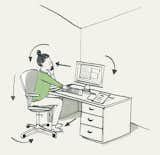 The ergonomics experts at Humanscale developed this 10-minute online self-assessment tool to help people improve their work areas. It uses a scoring system to suggest easy-to-understand improvements, customized to your office setup.  Photo 1 of 6 in Here’s How to Humanize Working From Home, According to Experts