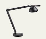 French designer Pierre Charpin’s modern update of the classic Luxo Jr. task lamp hides the springs and adds a touch-dimmable LED light while retain-ing the charming personality of the original.&nbsp;