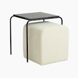 Design Within Reach Fellow Nesting Table With Pouf