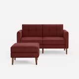 Burrow Arch Nomad Loveseat With Ottoman