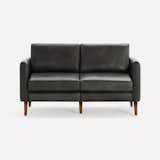 Burrow Arch Nomad Leather Loveseat