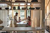 Lattices increase the flow of light and impart a beach-house vibe to the interiors, but especially this kitchen. 