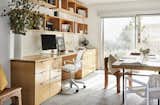 A spacious, sun-lit office can accommodate various working-from-home needs.