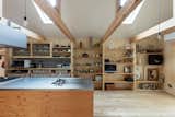 Toolbox House built-in shelving