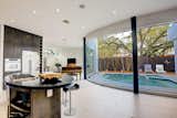 Allen Bianchi Houston home kitchen and pool area