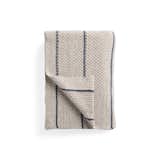Arhaus Cotton Knit Baisley Stripe Throw