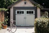 The detached garage in the backyard was recently converted into a turnkey bonus space.