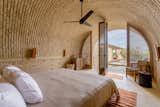 The hotel was built with sand-yellow bricks, a locally produced material that reflects the sun’s rays, keeping the rooms cool without the need for air conditioning.