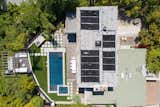 Aerial view of the Branch House by Richard Neutra