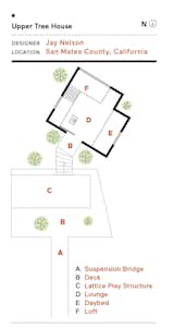 Upper Tree House floor plan
