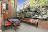 Renters can also take advantage of the home’s private patio, garden, and lawn area.