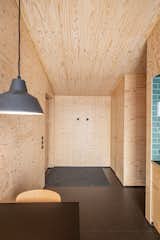 Aska Cabin by Studio Heima plywood interior