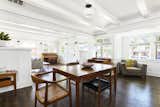 "The corner lot has amazing southern exposure, which floods the home with morning light and tends to our landscaped yard in the afternoon," says one of the homeowners.