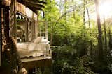 This Atlanta treehouse would make even the Ewoks jealous. It consists of three separate rooms—Mind, Body, and Spirit— that are interconnected via rope bridges. Though secluded and seemingly remote, it sits just minutes from town.
