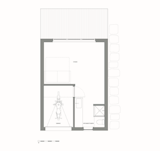Floor plan of Dutchess County Painter’s Studio by GRT Architects