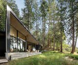 An Angular Black Cabin Rises From the Woods Near Vancouver - Photo 17 of 20 - 