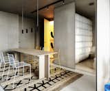  Photo 2 of 12 in A Tiny Russian Apartment Packs a Punch With Pops of Color and Surprising Textural Finishes