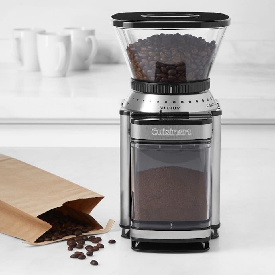 Best Automatic Burr Grinder Cuisinart Supreme Grind Automatic Burr Mill Grinder by Williams-Sonoma