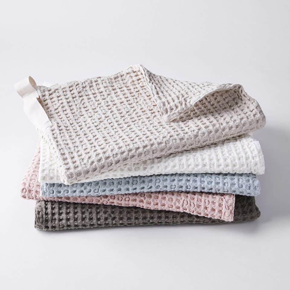 The Organic Company Cotton Waffle Bath Mat by Food52 Dwell