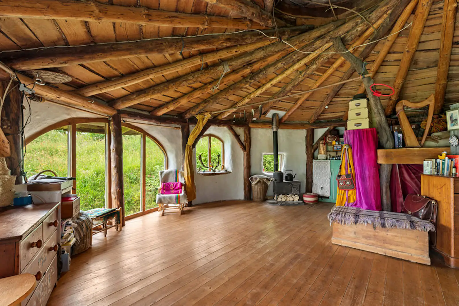 Photo 6 of 10 in A Whimsical, Off-Grid Dwelling Fit for a Hobbit Asks ...