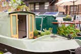 Complete with a fully insulated hull and two rooftop solar panels Olive—dressed in a fitting warm green—allows for easy off-grid living.