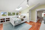On the top floor, the primary bedroom offers striking views of the San Francisco Bay Area and comes with a private sitting room that can also be used as an office.