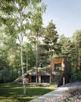 A Passive House on the Outskirts of Moscow Blends Into Its Forested Surroundings - Photo 2 of 7 - 