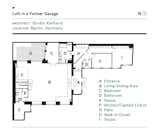 Loft in a Former Garage by Studio Karhard floor plan