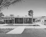 The back of the house faces the tenth and thirteenth fairways, without architectural features to interrupt the views of Eldorado’s golf course and the mountains beyond.  Photo 4 of 11 in Travel Back in Time to William F. Cody’s Now-Razed Desert Modern