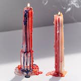 Urban Outfitters Color Drip Candlestick Set