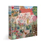 EeBoo English Cottage 1000-Piece Square Puzzle