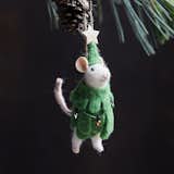 Terrain Christmas Tree Mouse Felt Ornament
