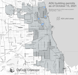 The five pilot areas selected for Chicago’s ADU program represent a cross section of neighborhoods, housing typologies, and market conditions.
