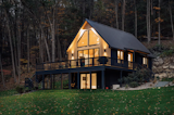  Photo 1 of 11 in A Light-Filled Cabin in Upstate New York Has Gorgeous Waterfront Views by Dwell