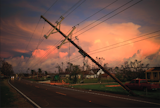 In Lockport, Louisiana, photographer Luke Sharrett documented utility poles downed by Hurricane Ida, which made landfall in August 2021. The Category 4 hurricane was the second-most intense to slam into the state, following Hurricane Katrina in 2005.  Photo 4 of 4 in Facing Our New Climate Reality