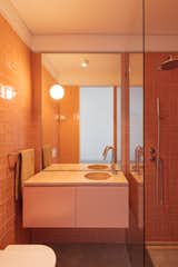 Bath Room  Photo 5 of 13 in A Lisbon Apartment Building Is Brought Back to Life With Tidy, Light-Filled Interiors