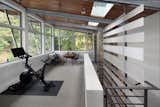Gym in Chestnut Hill Residence by Fury Design