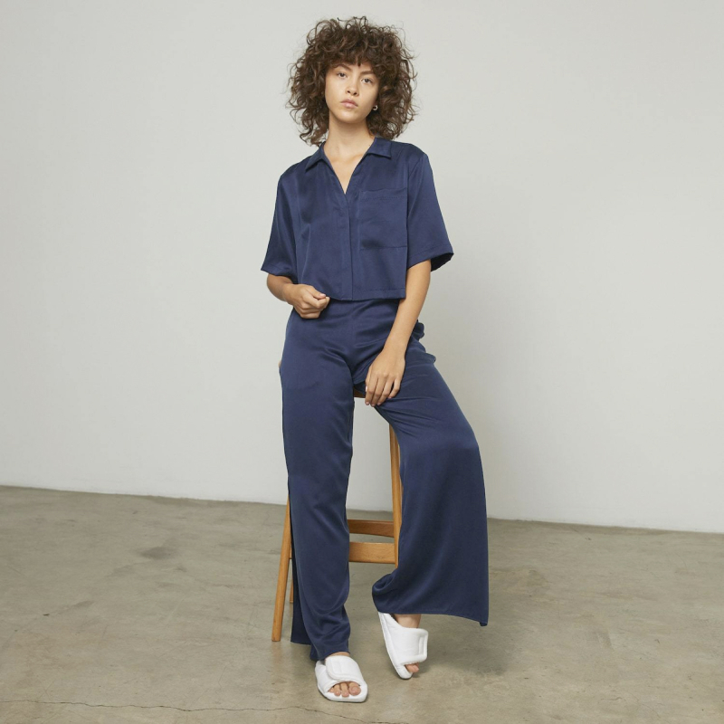 Lunya Washable Silk High Rise Pant Set by Lunya - Dwell