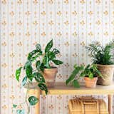 Chasing Paper x Max Humphrey Floral Stripe Wallpaper
